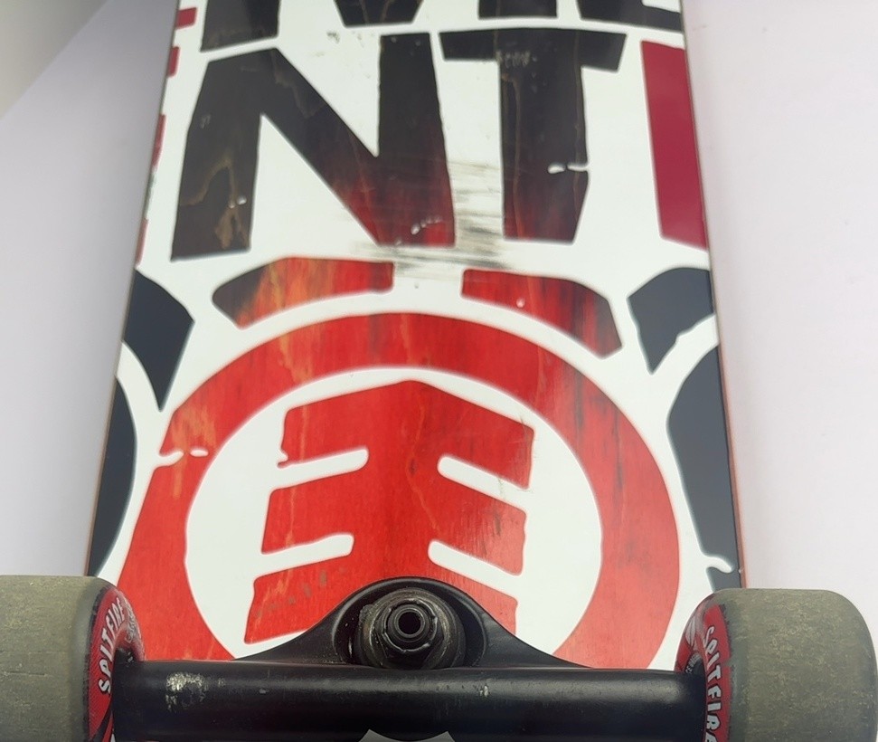 Element Skateboard Complete 7.3 Spitfire Wheels Destructo Trucks White/Red