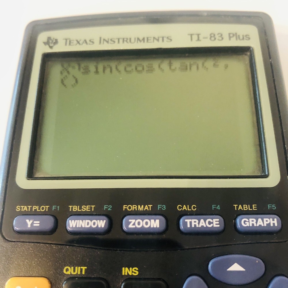 TI-83 Plus Calculator Black with Cover