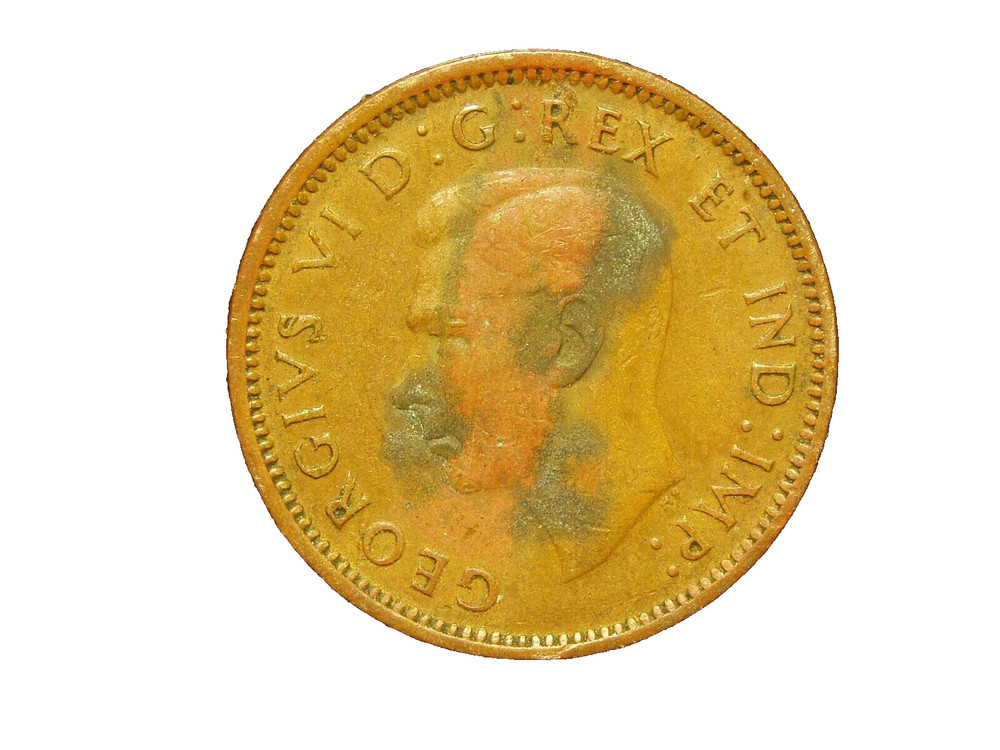 CANADA 1947 ONE CENT COIN #1