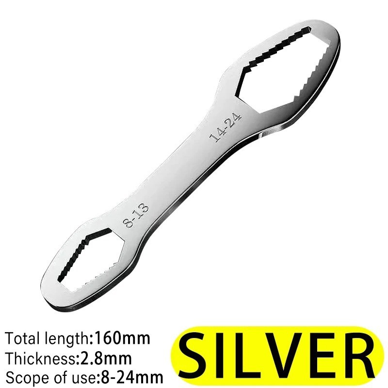 Universal Torx Wrench Self tightening Adjustable Both Ends Spanner Tools