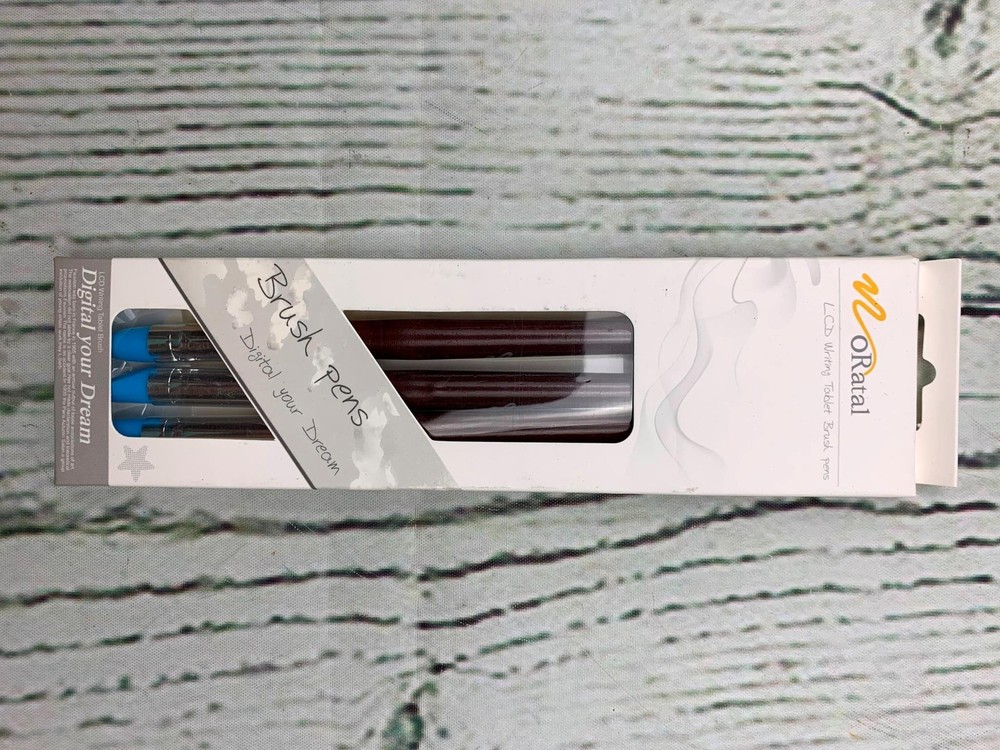 LCD Writing Tablet Brush Pens 3pcs