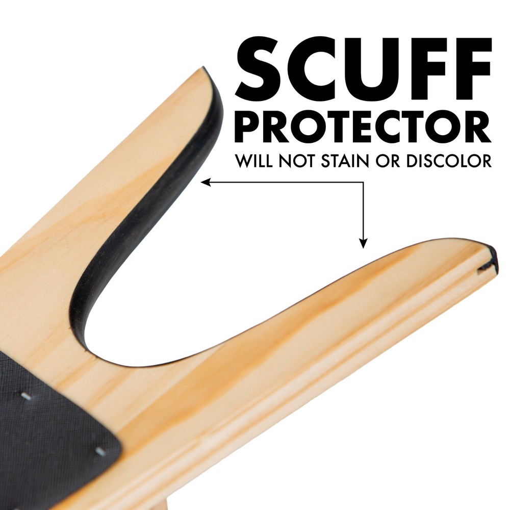 JobSite Boot Jack - Wood Boot Remover - Extra Wide Boot Puller