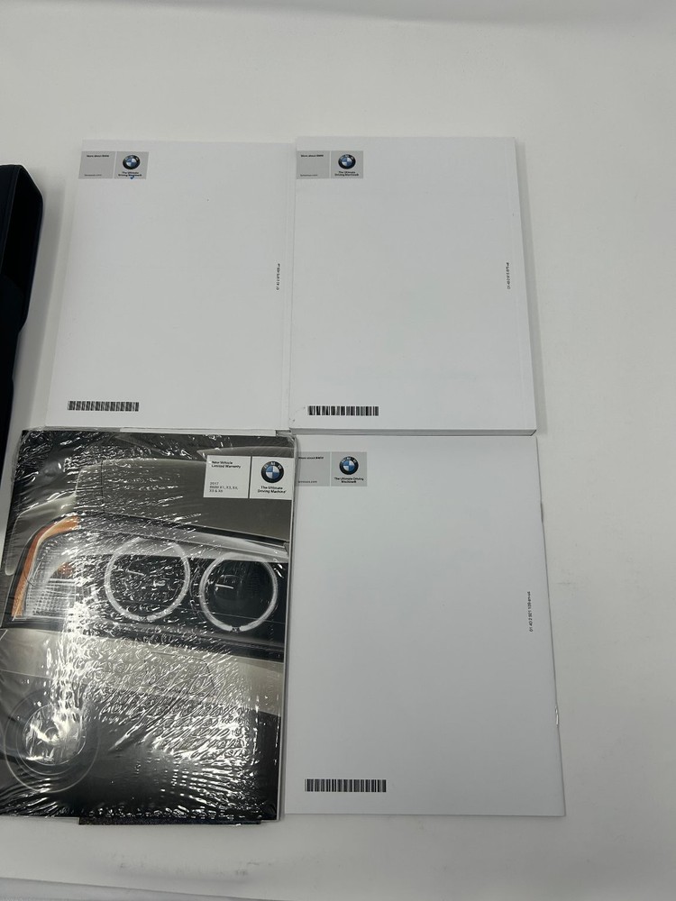 2017 BMW X3 Owner's Manual Set