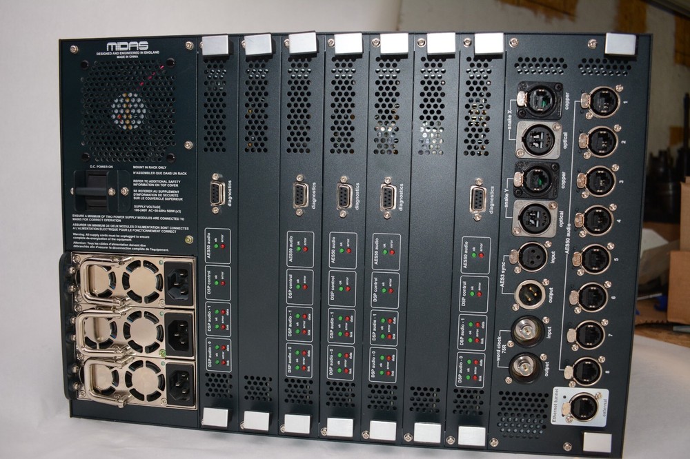 Midas DL371 5 Module Audio System Engine for PRO6 New in open Box PRO 6