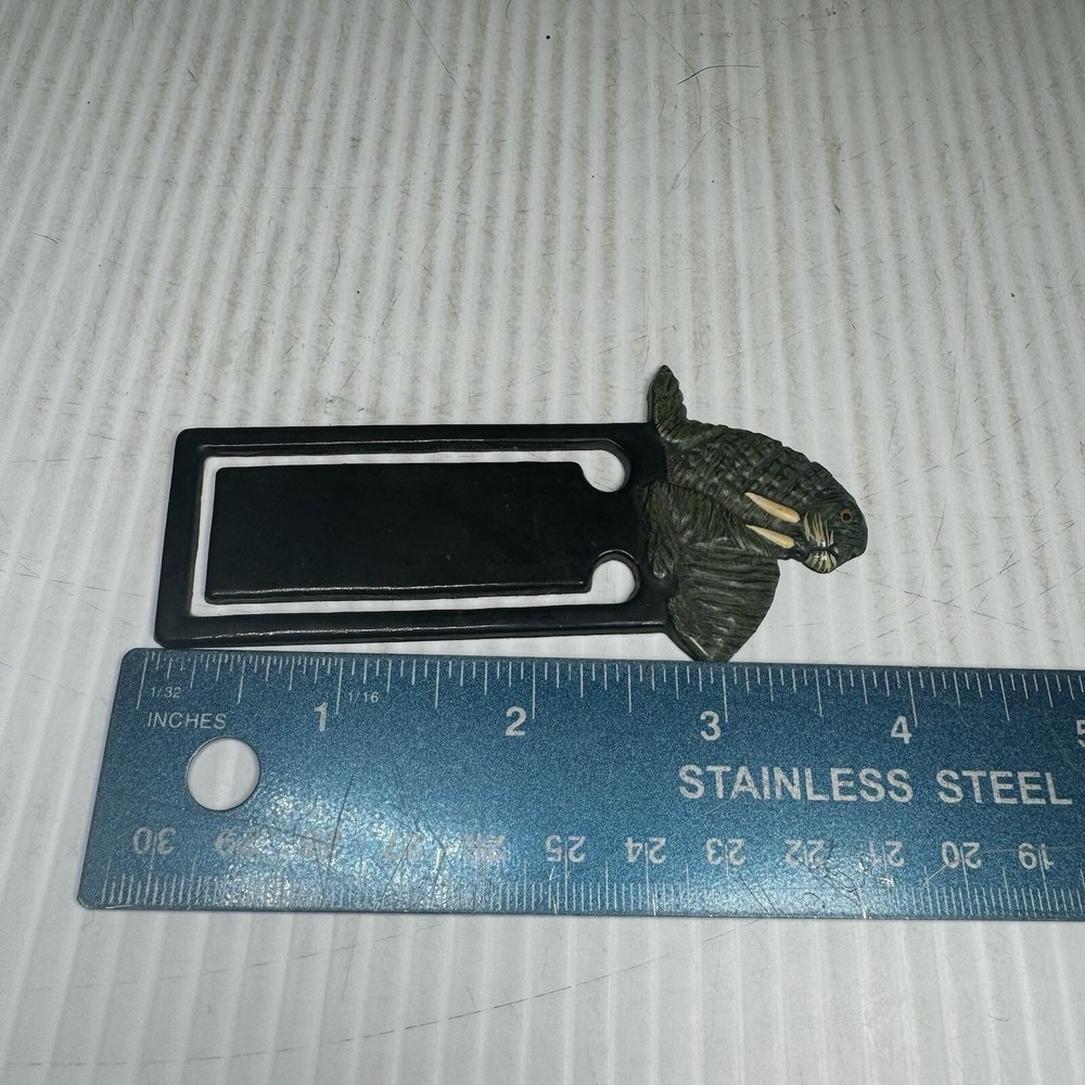 Hand-painted Walrus Plastic Clip Bookmark