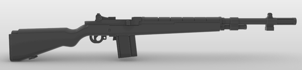 1/18 Scale Battleground M-14 Rifle