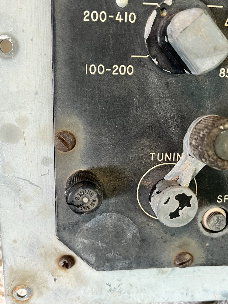 USAF C-403A/A Control Box Radio Compass Panel