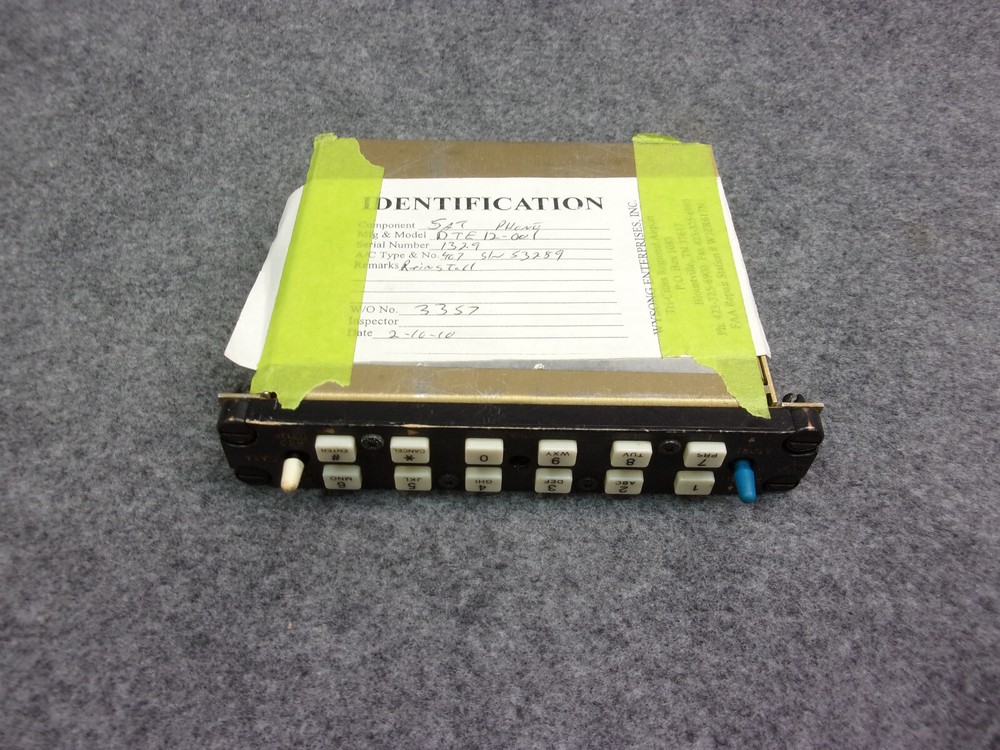 NAT DTMF Tone Encoder Data Entry Keypad P/N DTE12-001
