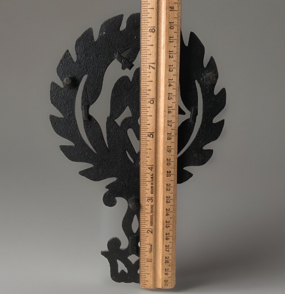 Vintage Cast Iron Trivet With Eagle Image