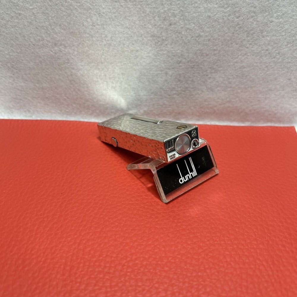 Overhauled Dunhill Rollagas lighter Silver d mark without box