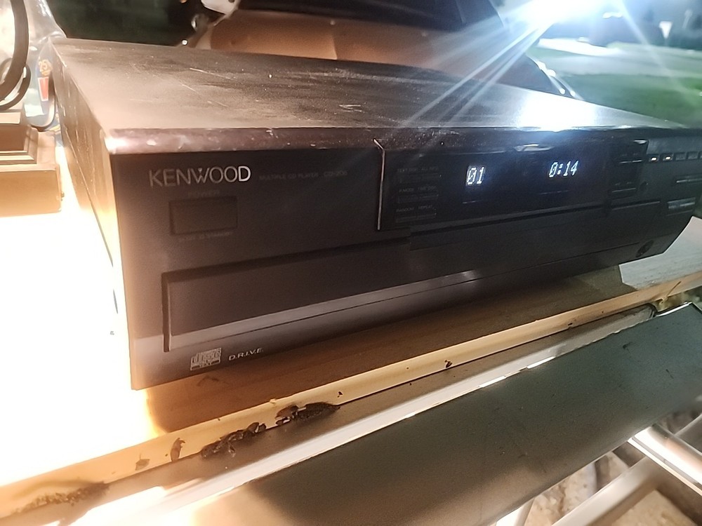 KENWOOD CD-206 Bands 🔥 Serviced