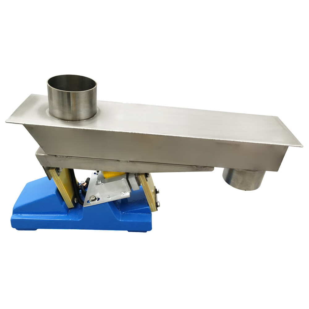 Small Electromagnetic vibration Feeder Closed Shaking Conveyor with Controller