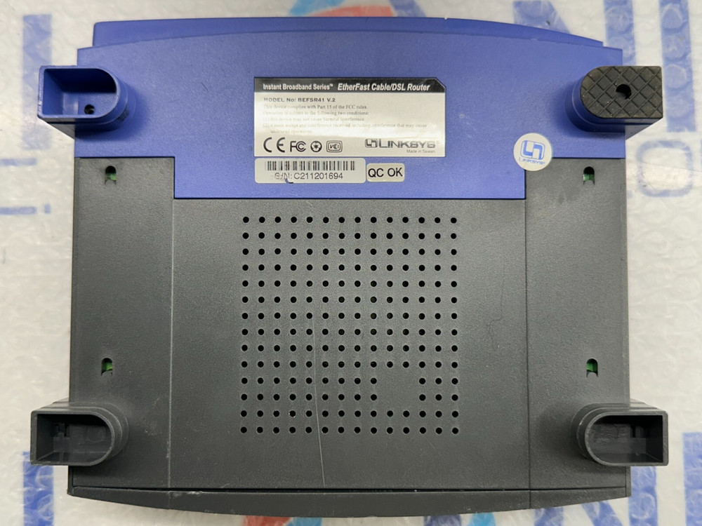 Linksys BEFSR41 EtherFast Cable/DSL Router