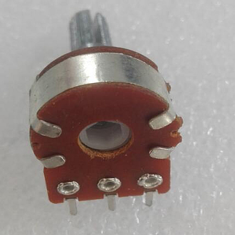 2x, Linear B-50K Potentiometer Pot Panel Dual Step,w