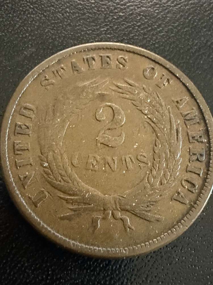 1869 Two 2 Cent Piece G