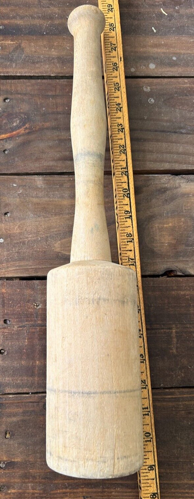 Vintage Large Kitchen Pestle