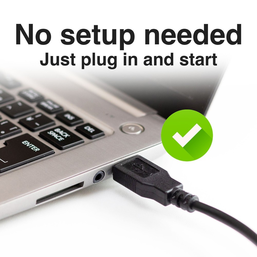 Laser Ergonomic USB Wired Mouse for PC Laptop Mac Windows Linux 1000DPI