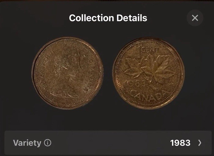 1983 Canada 1 Cent: CIRCULATED