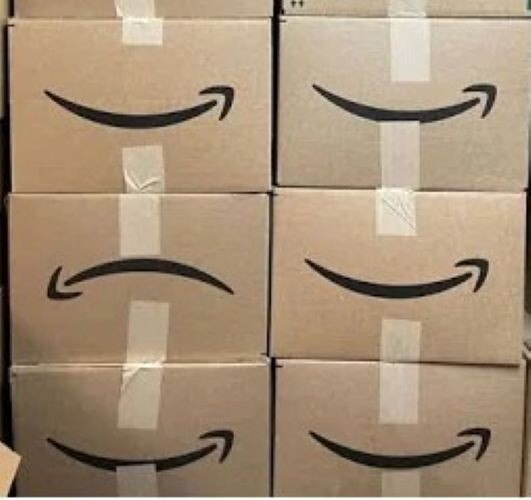 Amazon and Walmart returns and overstocks box valued at $150+