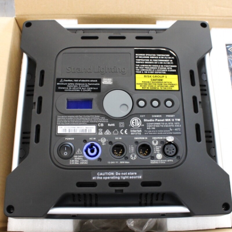 Strand Lighting Studio Panel MK II Tunable White Light LED Panel Luminaire 50W