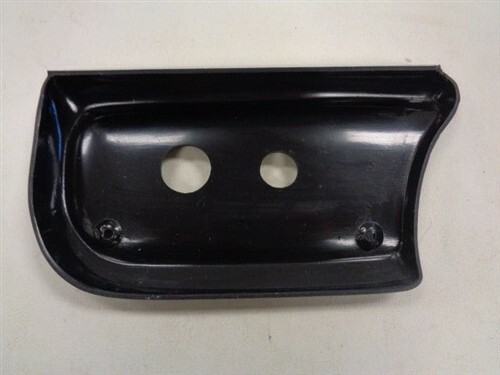 CRESTLINER BLANK IGNITION / KILL SWITCH PANEL SILVER 6 5/8" X 3 3/8" MARINE BOAT