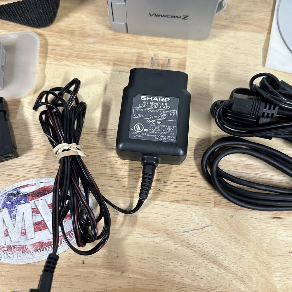 Sharp Viewcam Z VL-Z3 MiniDV Camcorder Bundle Working/AS-IS *Read*