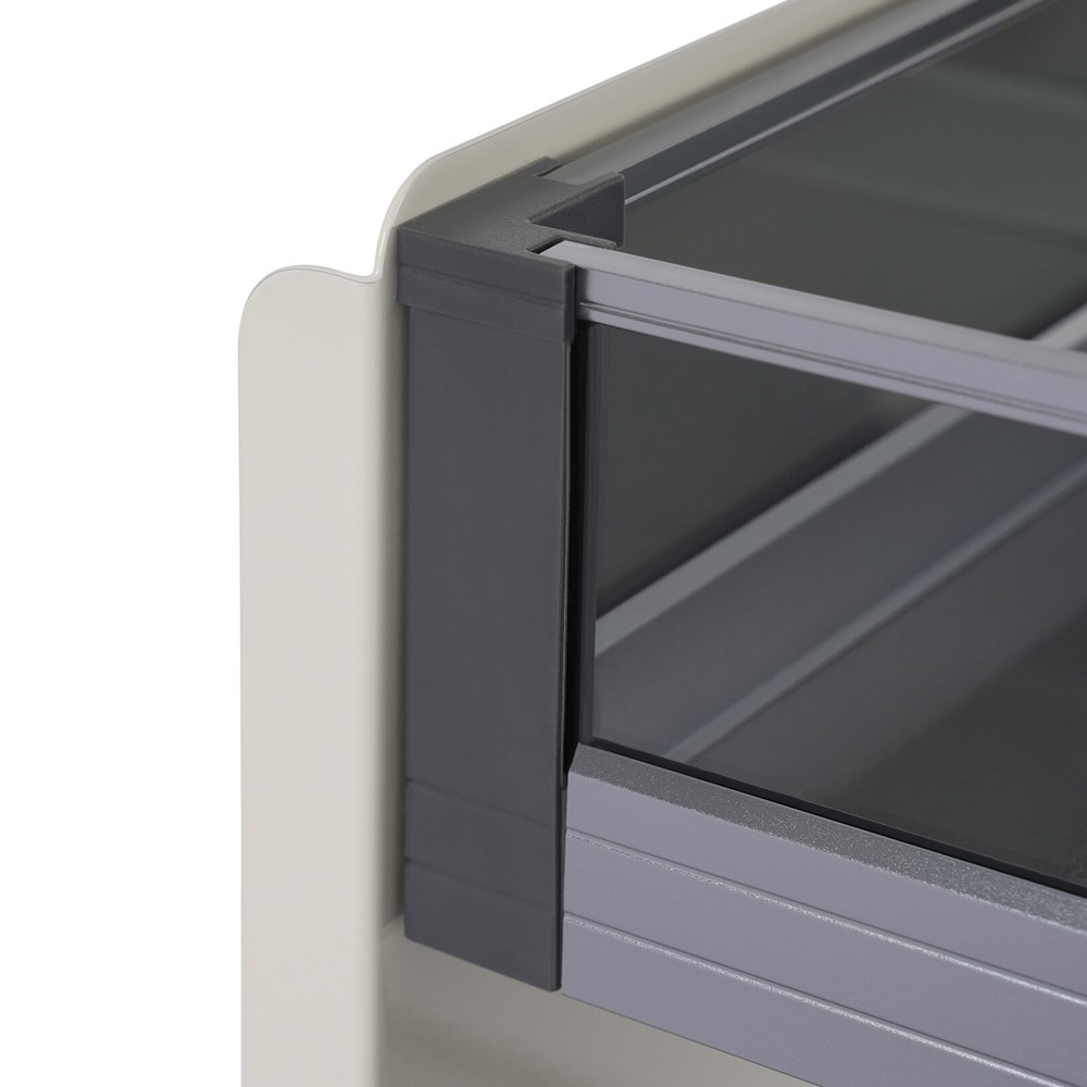 2-Tier Pull Down Shelf Upper Wall Cabinet Storage Organizer For 24inch Cabinet