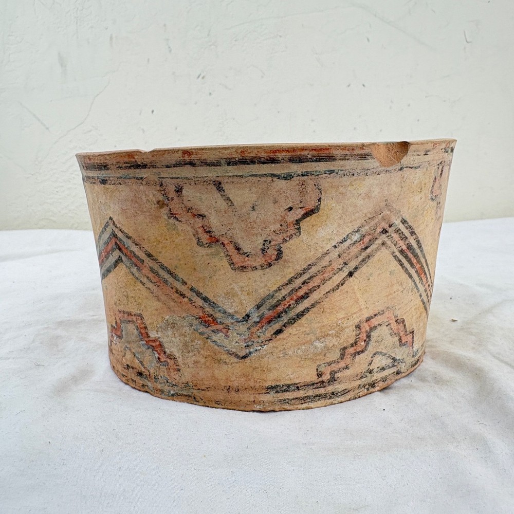 Ancient Indus Valley Polychrome Painted Pottery