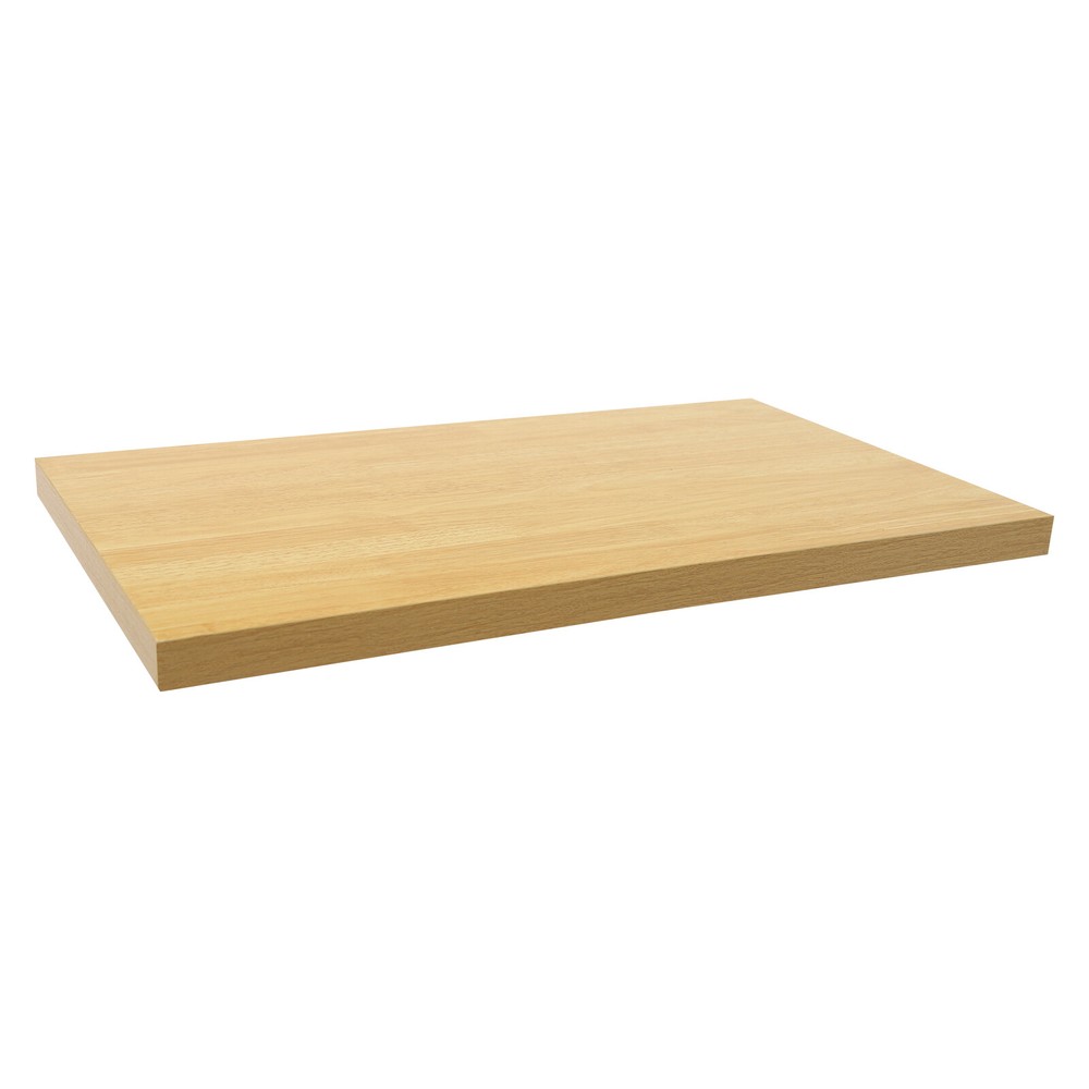 Wood Color 75x45x3.5cm Adjustable Workbenches Tabletop Rectangular Countertop