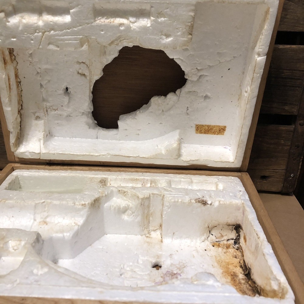 Vintage Microscope with Box Untested