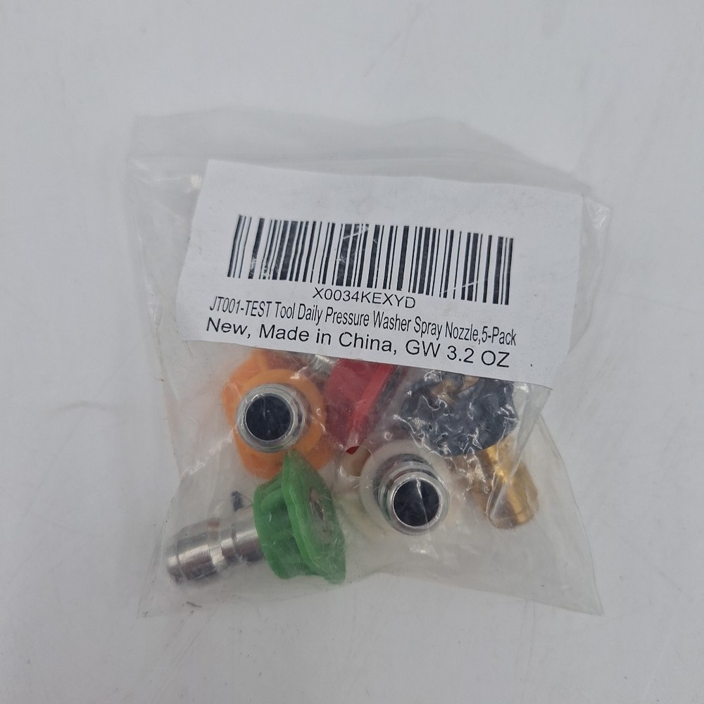 Tool Daily Pressure Washer Spray Nozzle 5 Pack