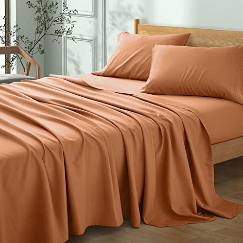 SiinvdaBZX 2 Pack Twin Size Flat Sheet, Soft Breathable Bed Top Sheet Only