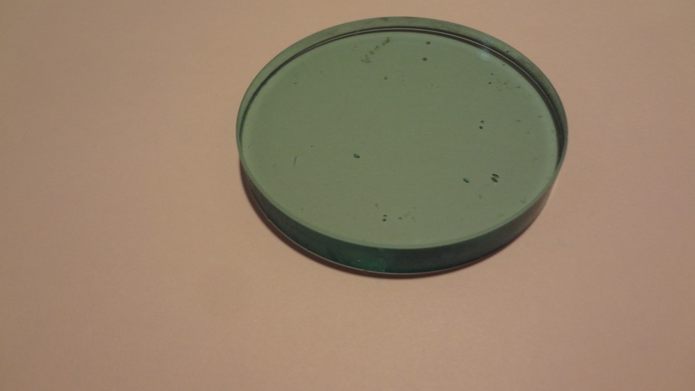 MICROSCOPE GREEN FILTER 62MM DIAM X 8MM THICK