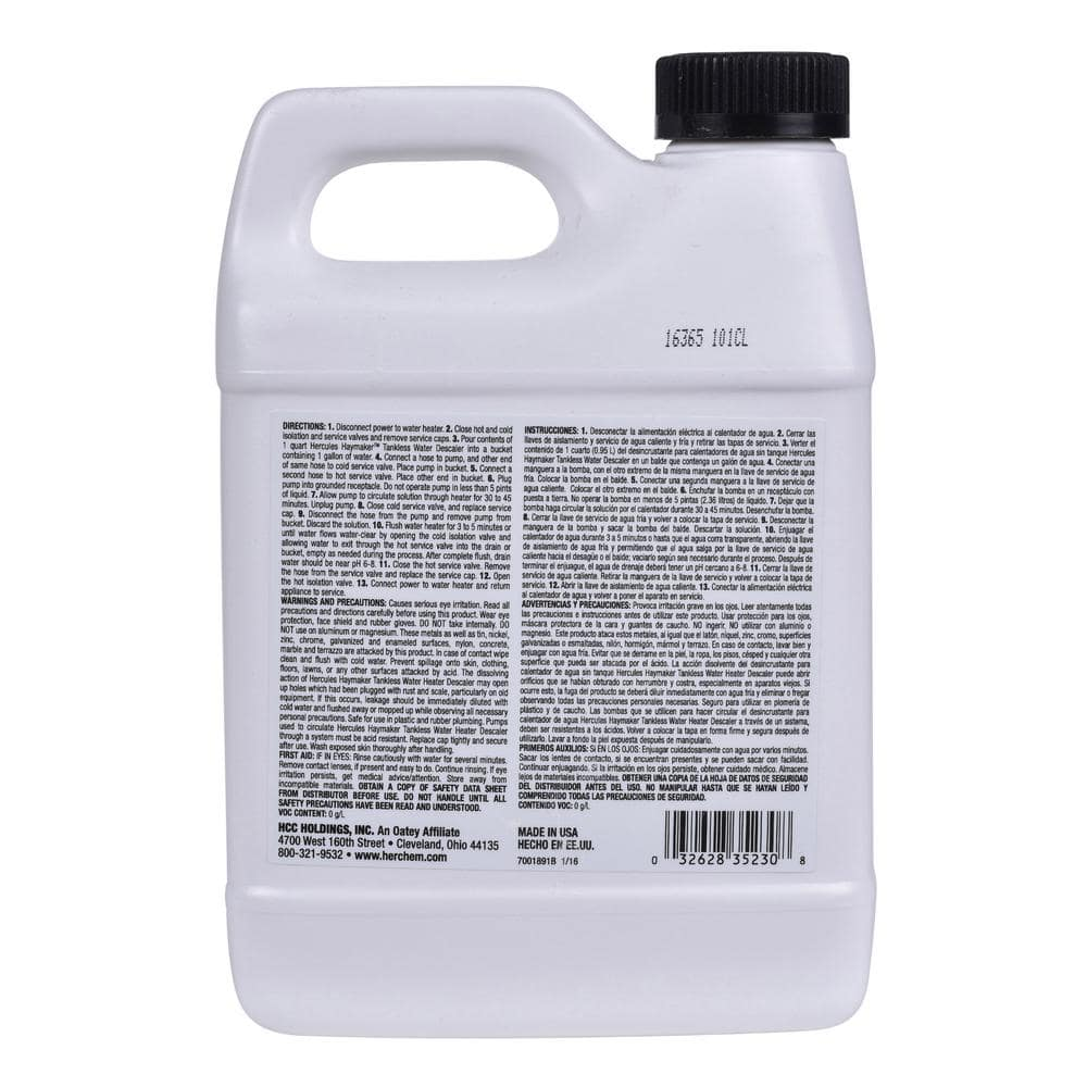 Haymaker Tankless Water Heater Descaler