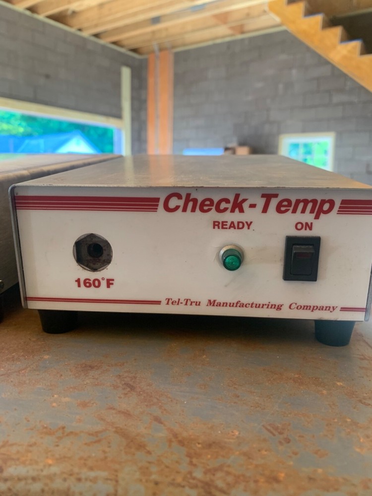 Tel-Tru® type Check-Set thermometer calibrator used