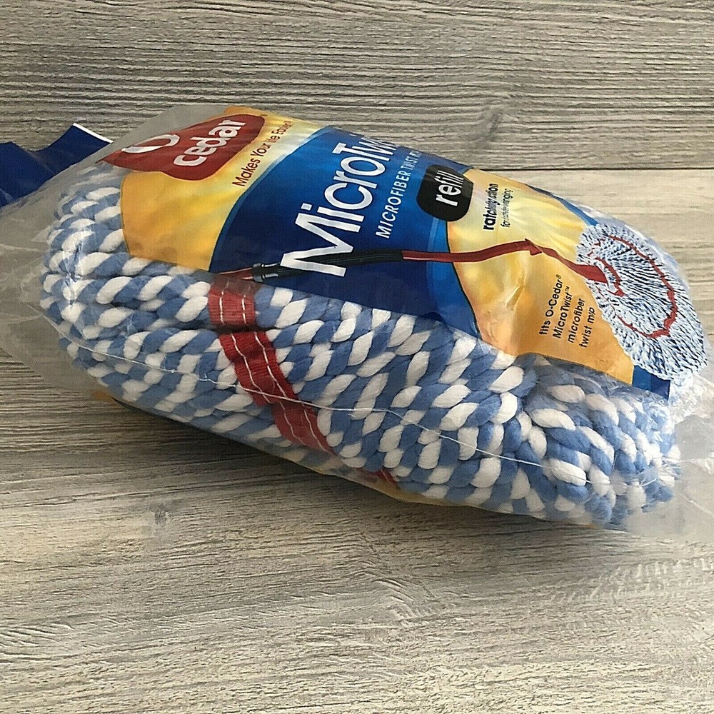 O-Cedar MicroTwist Microfiber Twist Mop Refill Replacement Head NEW Mophead