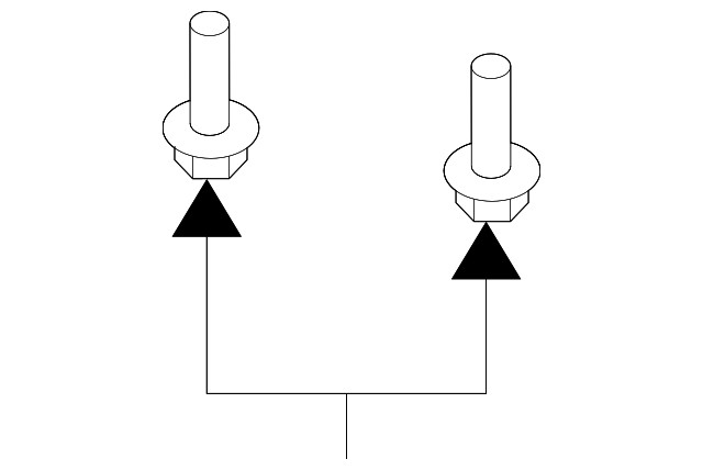 Genuine Ford Trans Mount Bolt 390066S439