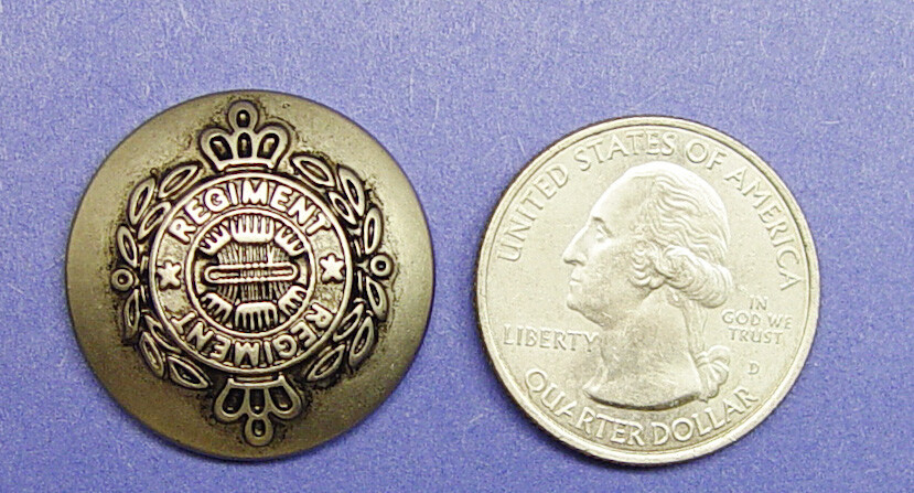FOREIGN EXCHANGE replacement buttons 10 hard plastic alloy Good Used Condition