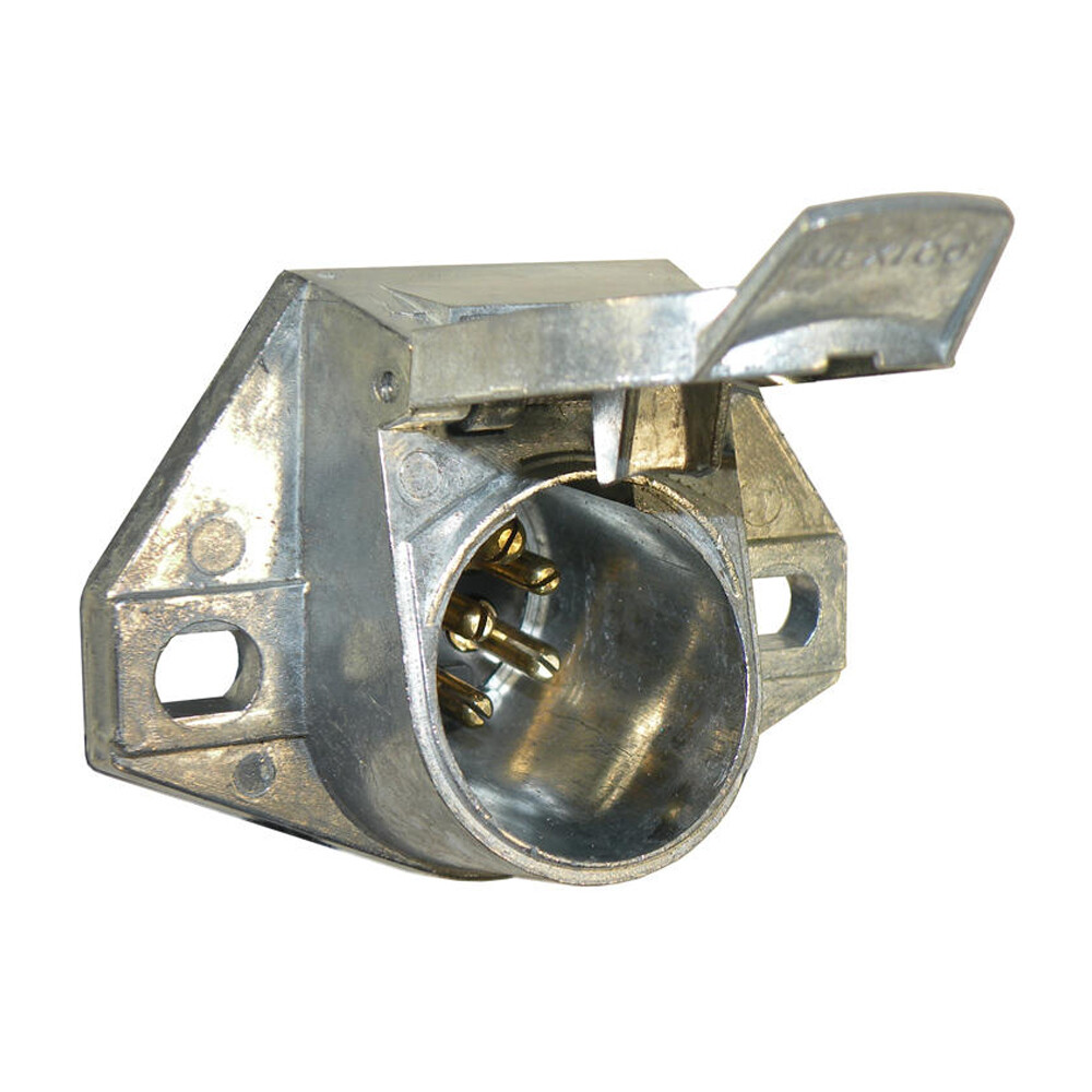 7-Way Round-Pin Car-End Socket - Pollak (11-721)