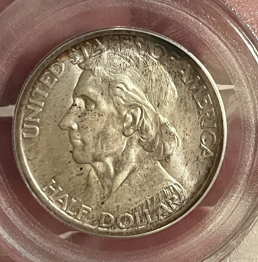 1936 Boone Commemorative Half , Gem uncirculate PCGS MS 66 ,better date & grade