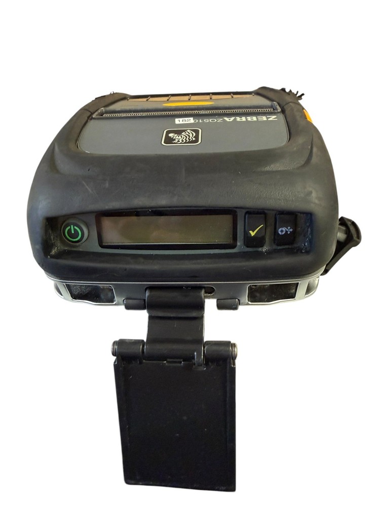 Zebra ZQ510 Mobile Bluetooth iOS Thermal Label Printer works Without charger.