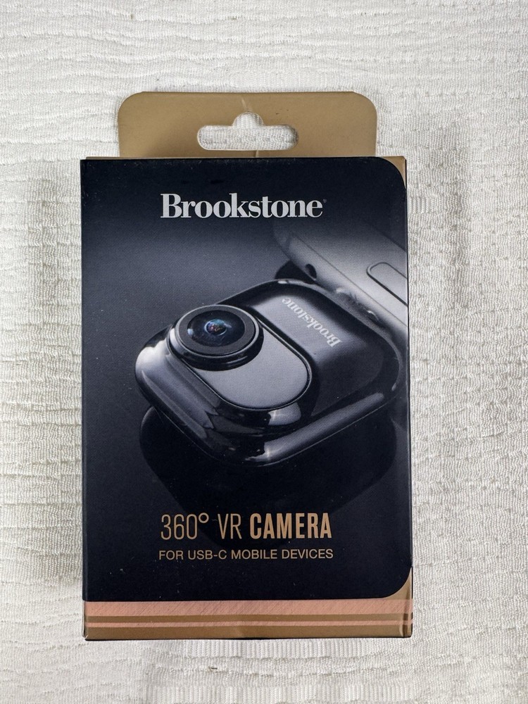Brookstone 360 VR Camera For USB-C Mobile Devices
