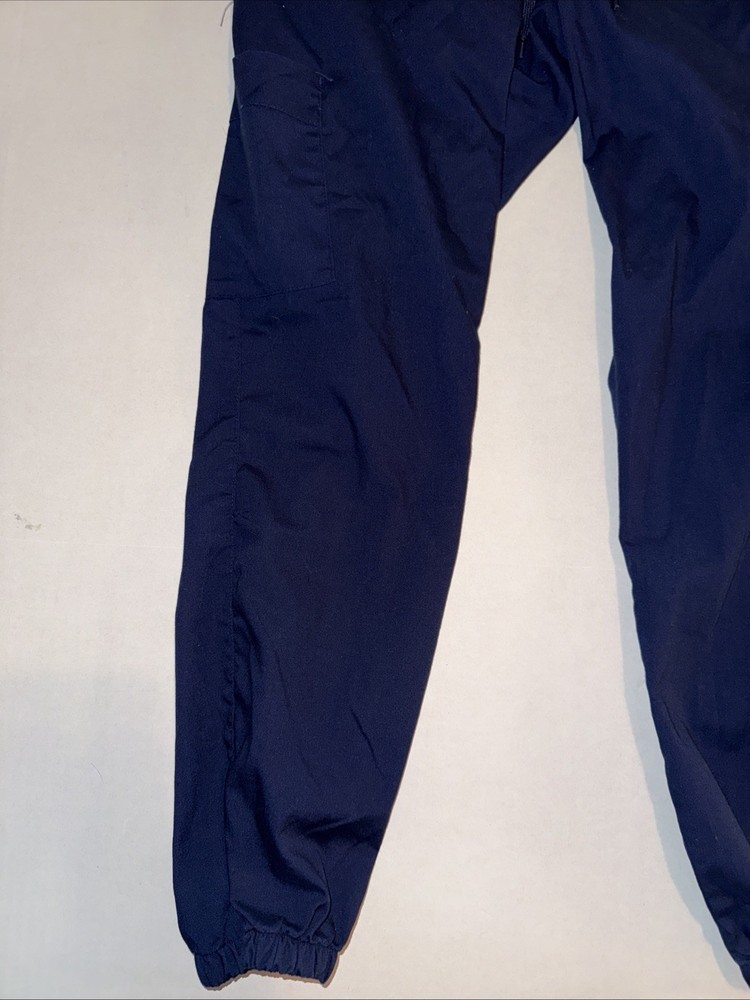 MedGear Scrub Pants Women's Small Blue Elastic Drawstring