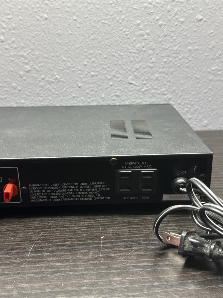 Kenwood AV Surround Processor SS-77