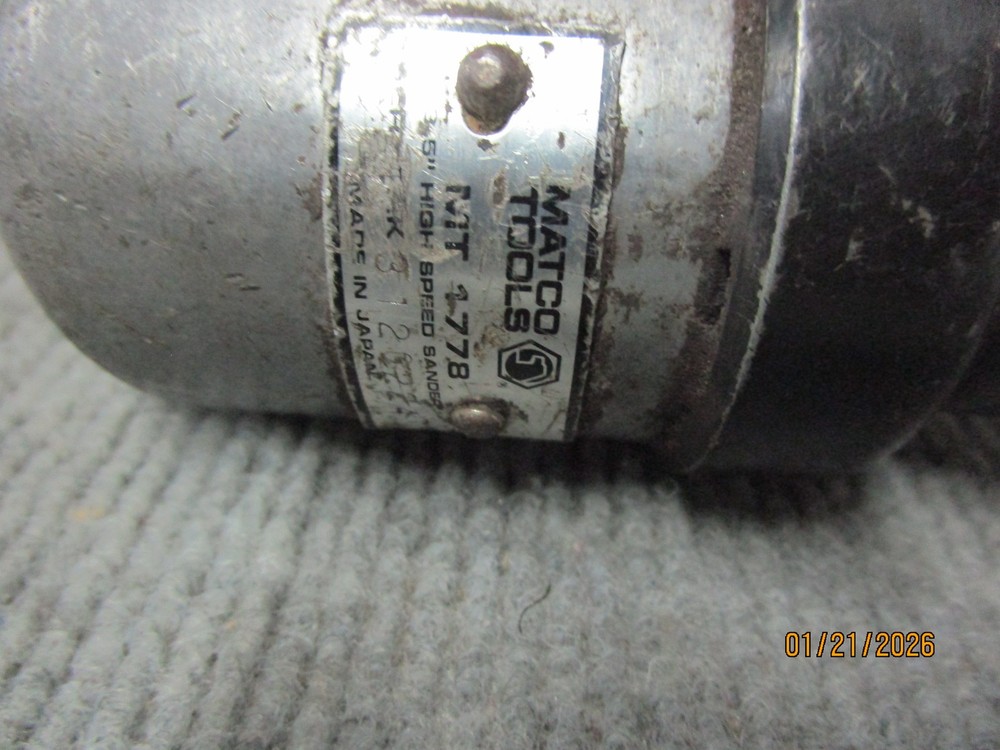Matco Tools MT1778 3" to 5" Air Sander