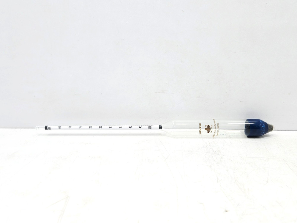 ASTM E100 HYDROMETER GRAVITY RANGE: 0.600 TO 0.650