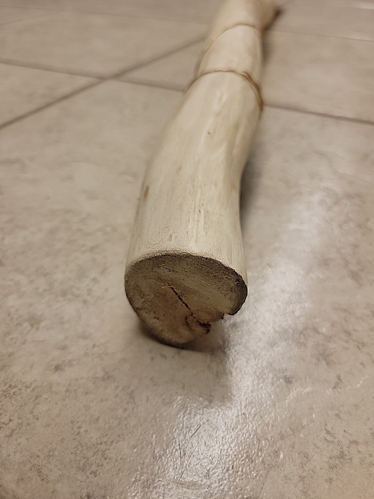 58" MN Diamond Willow Wire Wrapped Walking Stick