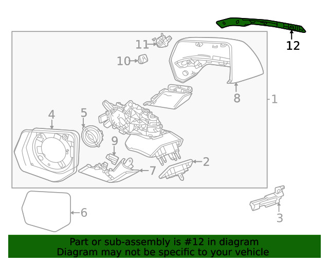 Genuine GM Molding 85758523