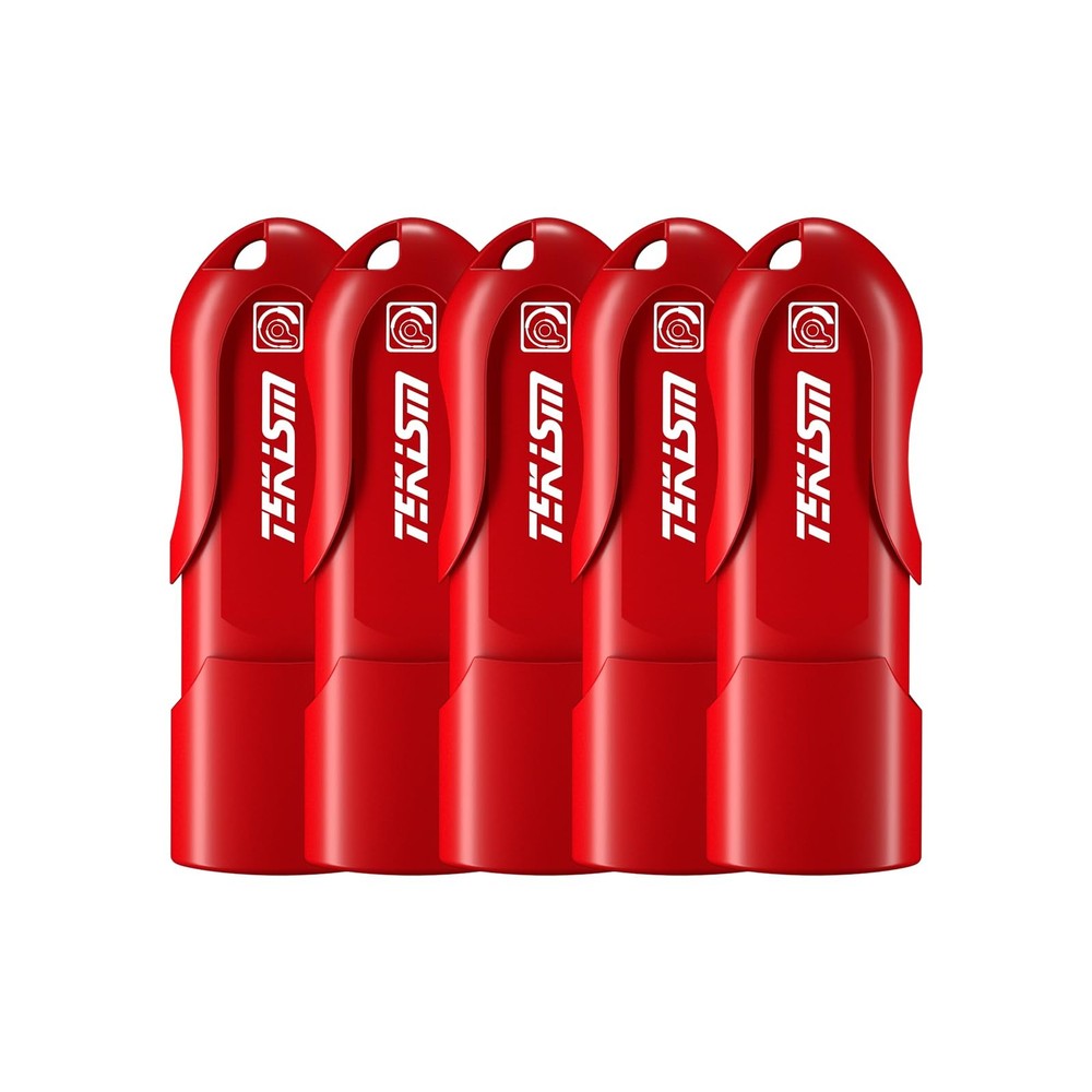 TEKISM 32GB 5 Pack USB 3.2 Gen 1 (USB 3.1) Flash Thumb Drive, External Data S...