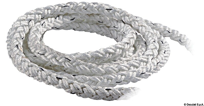 Osculati Square Line braid white 20 mm